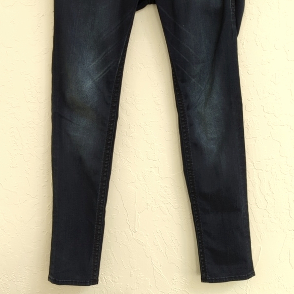 Rock Revival Women's Deep Indigo Skinny Jeans - Picture 6 of 14